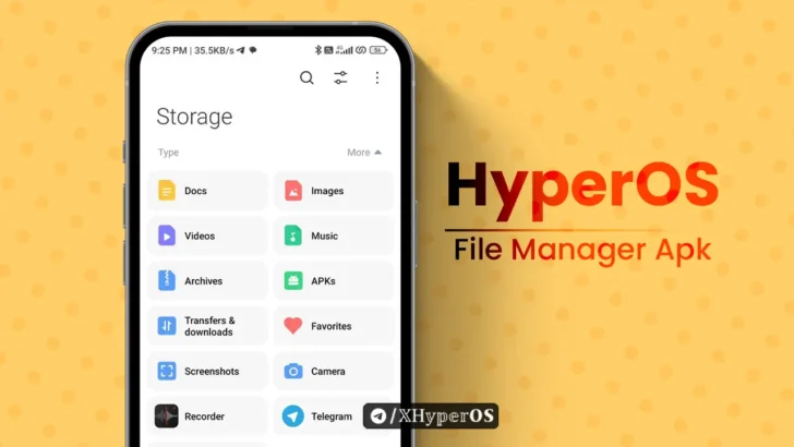 HyperOS File Manager Apk
