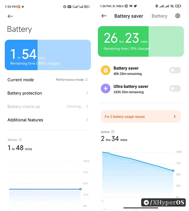 HyperOS vs MIUI: Everything Xiaomi Users Need to Know 8 HyperOS vs MIUI Battery