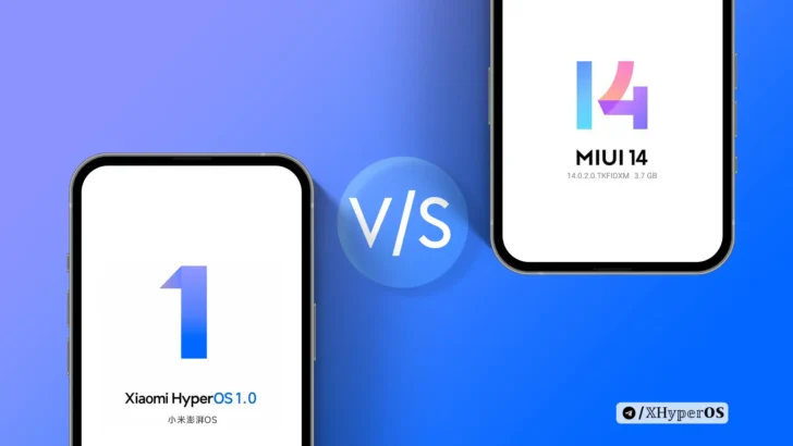 HyperOS vs MIUI Comparison