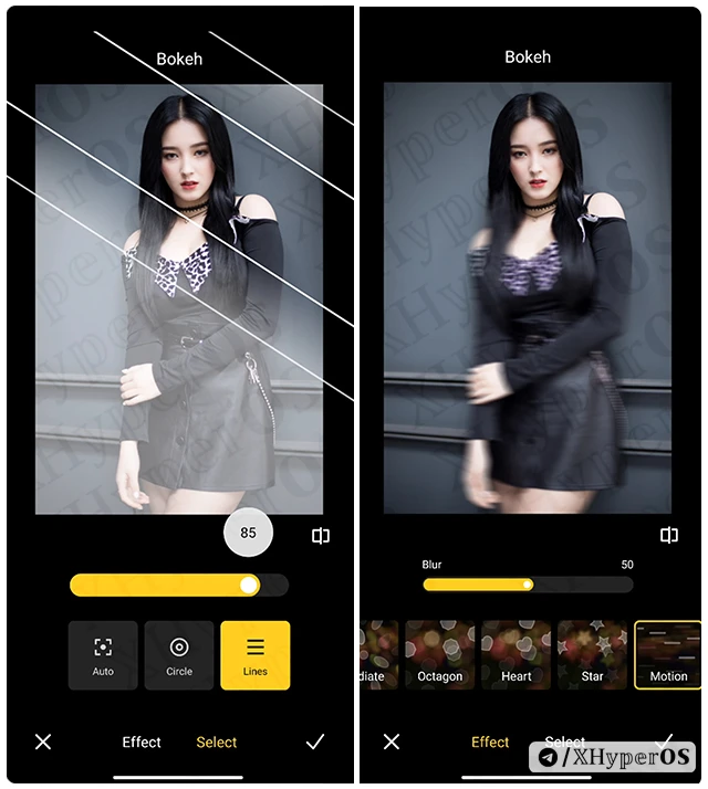 How to Use Bokeh App on Xiaomi? 7 Use Bokeh Effect in HyperOS Step 9