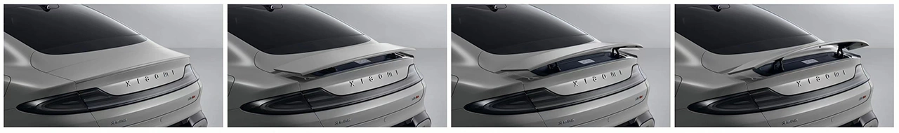 First Xiaomi Car Unveiled with HyperOS: Exclusive First Look and Features 4 Back Side of Xiaomi Cars