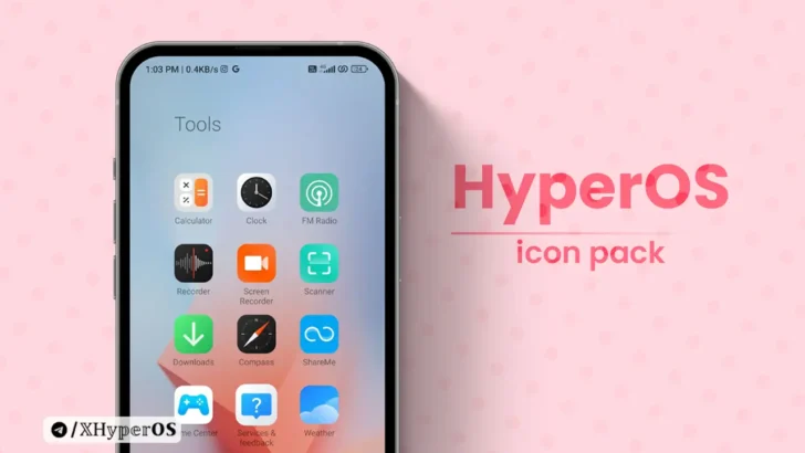 Enable HyperOS Icon Pack on MIUI Devices