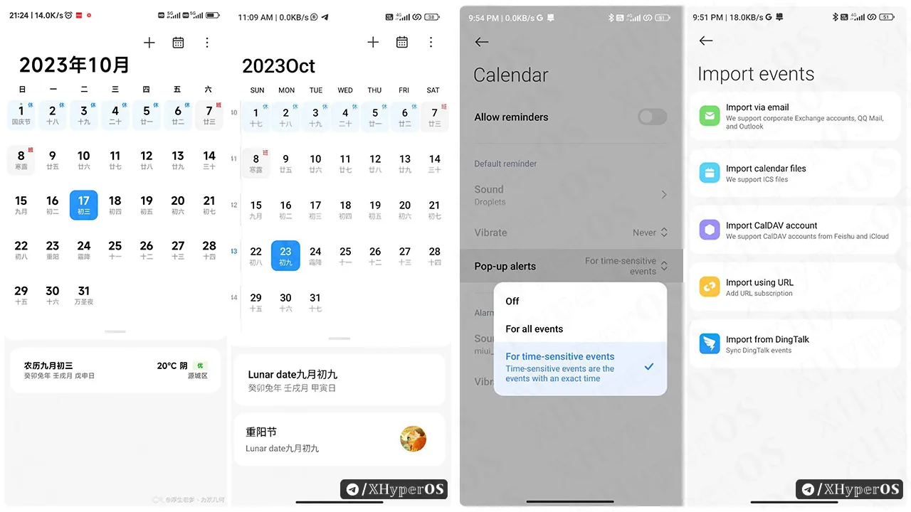 Download Latest HyperOS Calendar APK 2 HyperOS Calendar Features