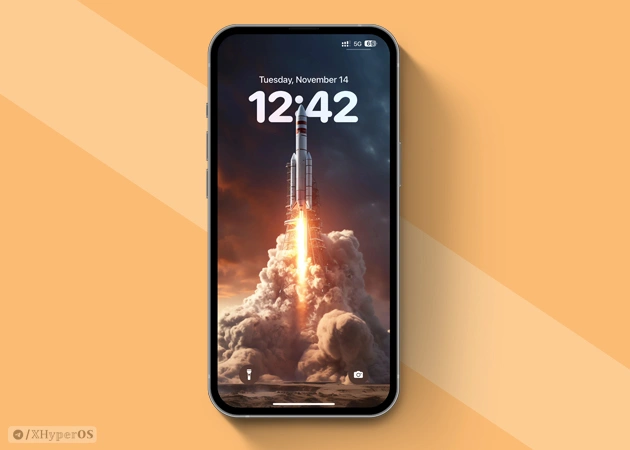 HyperOS Depth Effect Wallpaper Full HD 10 By XHyperOS