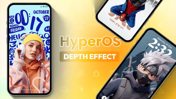 HyperOS Depth Effects