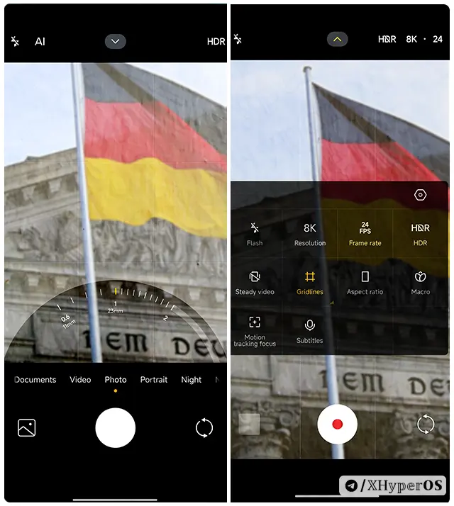 Download Latest HyperOS Camera Apk on Xiaomi 2 Xiaomi HyperOS Camera apk features screenshot 1
