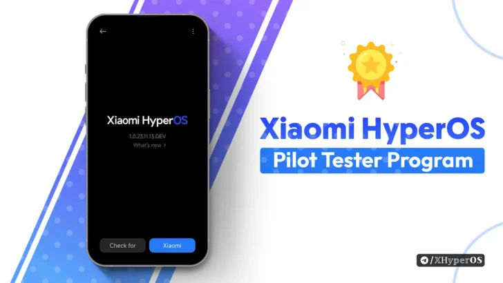 Xiaomi HyperOS Pilot Tester Program Apply