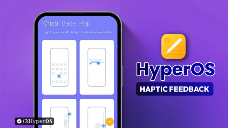 HyperOS Haptic Feedback Xiaomi