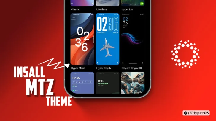 Install MTZ Themes on HyperOS