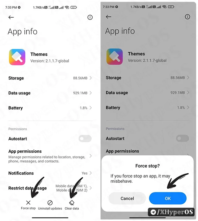 How to Install MTZ Themes on HyperOS and MIUI Device 9 XHyperOS - Install MTZ Themes on HyperOS IMG 14