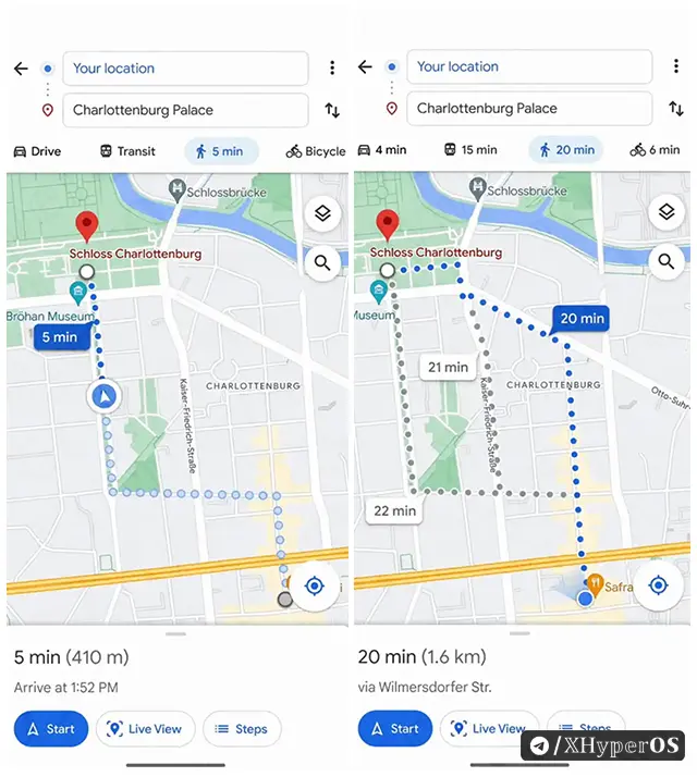 How to Enable Glanceable Directions on Google Maps 4 Glanceable Directions on Google Maps IMG 3