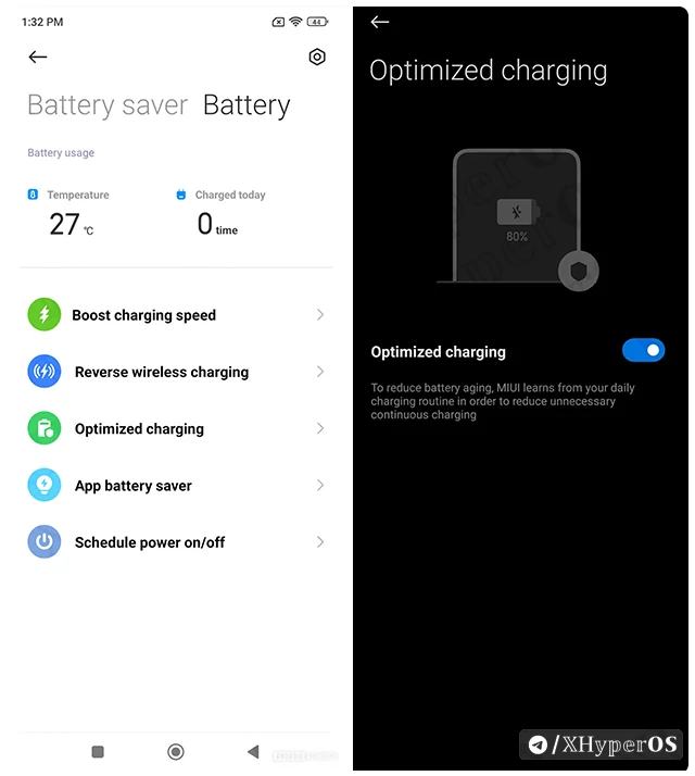 How to Optimize Charging on Xiaomi Phones? 2 Enable Optimized Charging on Xiaomi phones