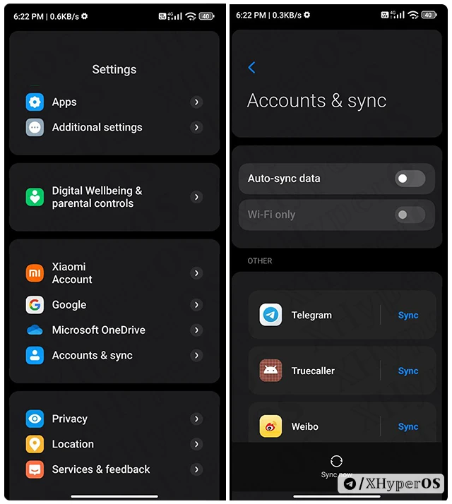 How to Optimize Charging on Xiaomi Phones? 3 Optimize Charging on Xiaomi By Disable Auto Sync