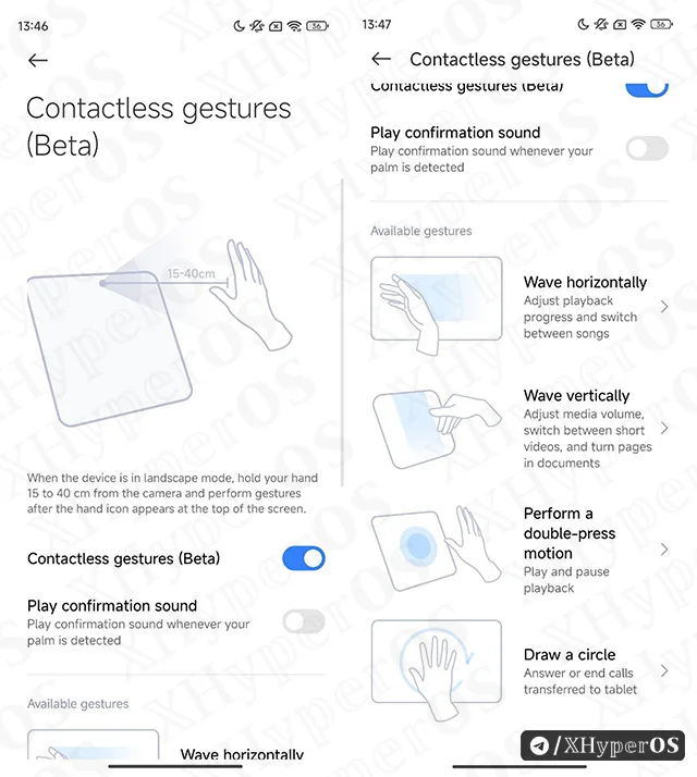 HyperOS 2.0 Release: All New Features and Changelog 3 Contactless Gestures on HyperOS